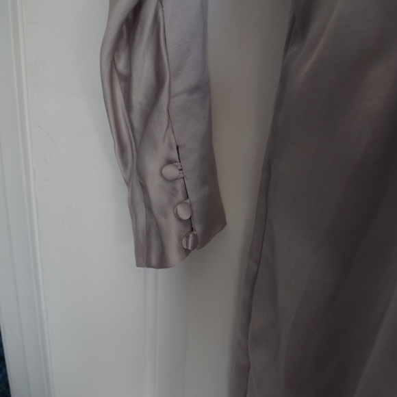 French Connection Silver Grey "Precious" Dolman Sleeve Mini Dress NEW- Sz. 4 - Picture 4 of 4